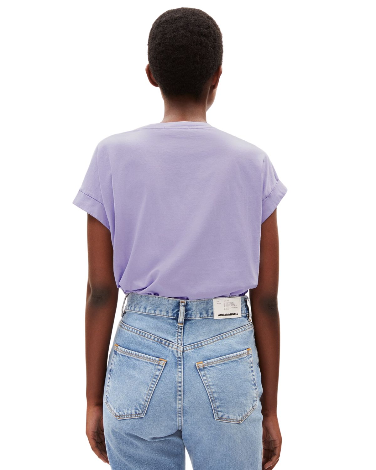 Idaara light purple stone - T-Shirt Damen