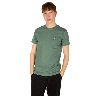 Gonana Emb Tee Jungle Green - T-Shirt Herren