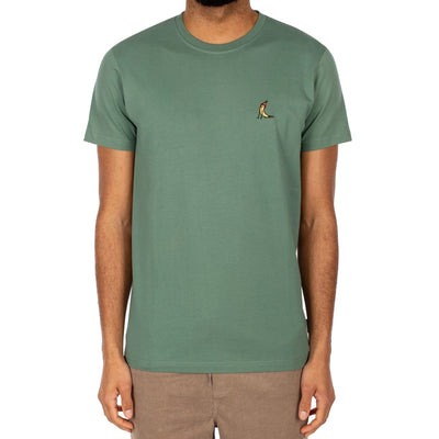 Gonana Emb Tee Jungle Green - T-Shirt Herren