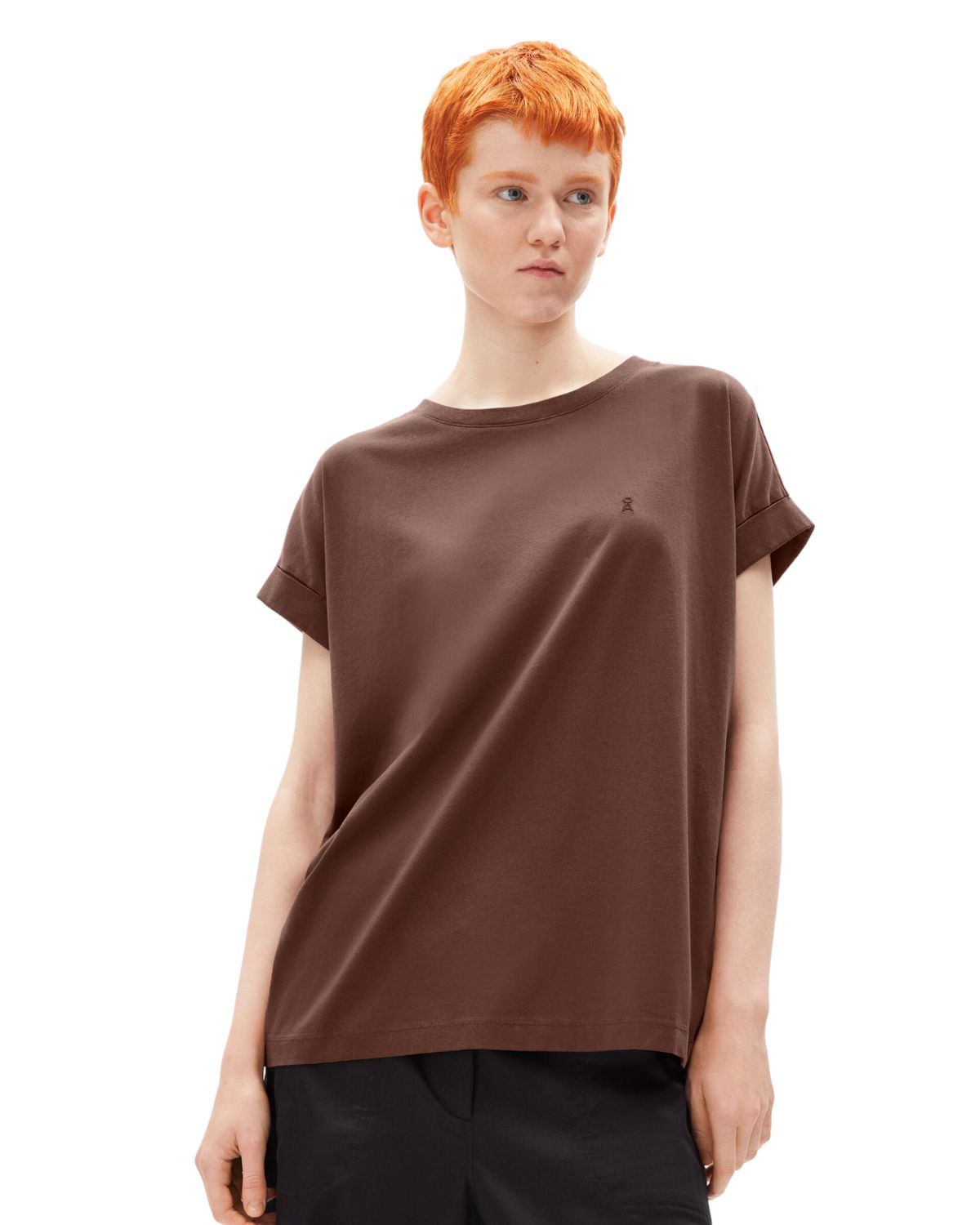 Idaara deep brown - T-Shirt Damen