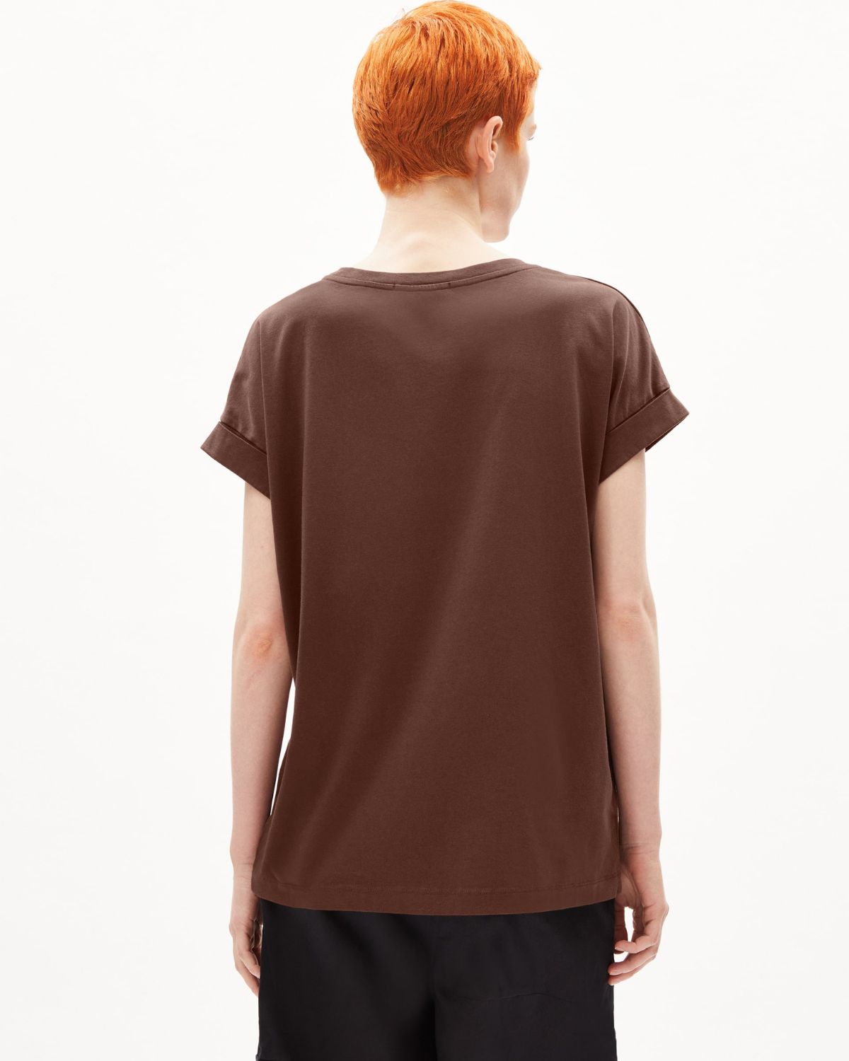 Idaara deep brown - T-Shirt Damen