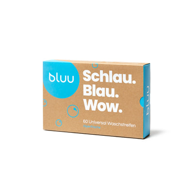 Bluu - 60 Universal-Waschstreifen Alpenfrische - Nahmoo