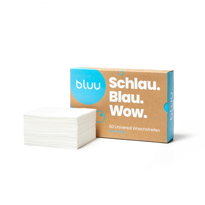 Bluu - 60 Universal-Waschstreifen Alpenfrische - Nahmoo