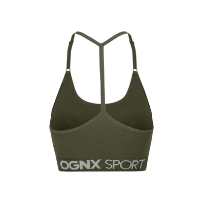 OGNX - Sport Bra Crossback Olive - Nahmoo