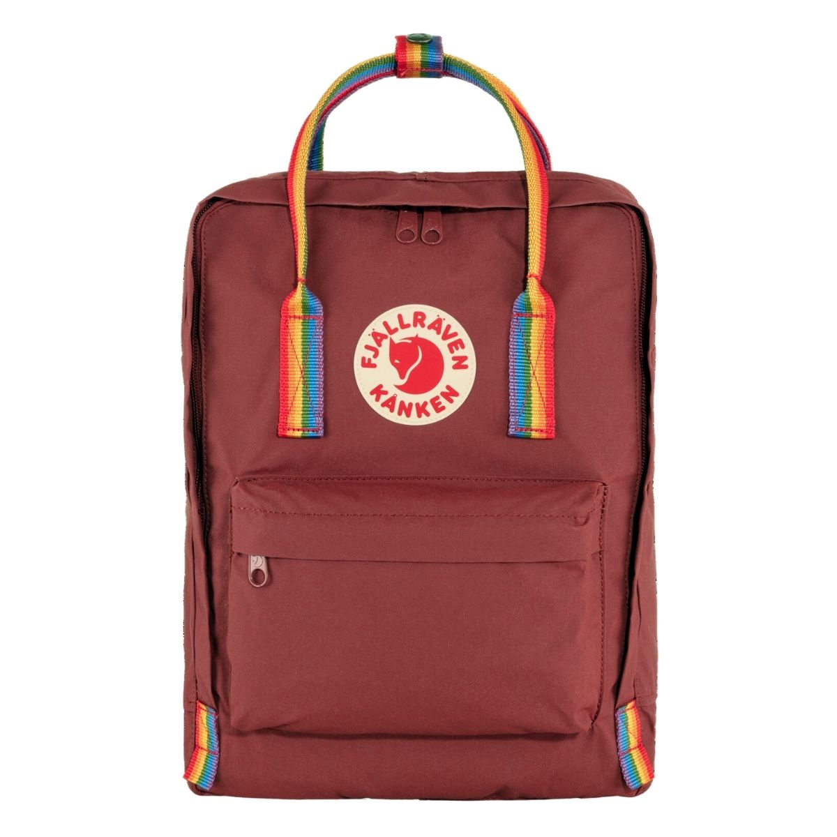 Kånken Rainbow Ox Red-Rainbow Pattern - Rucksack