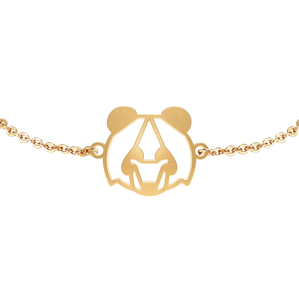 Bracelet Panda Gold - Armkette