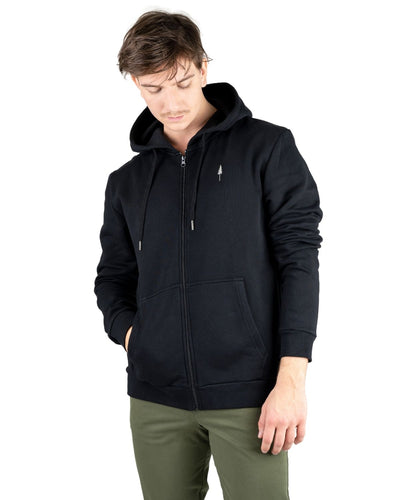 Nikin - Treehoodie Zip black - Nahmoo