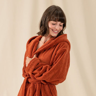 The Bathrobe Terra Cotta - Bademantel Unisex