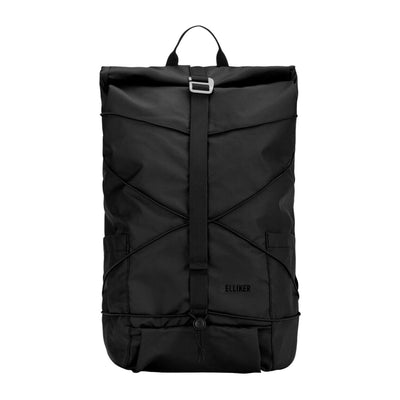 Dayle Roll Top Backpack 21/25L Black - Rucksack
