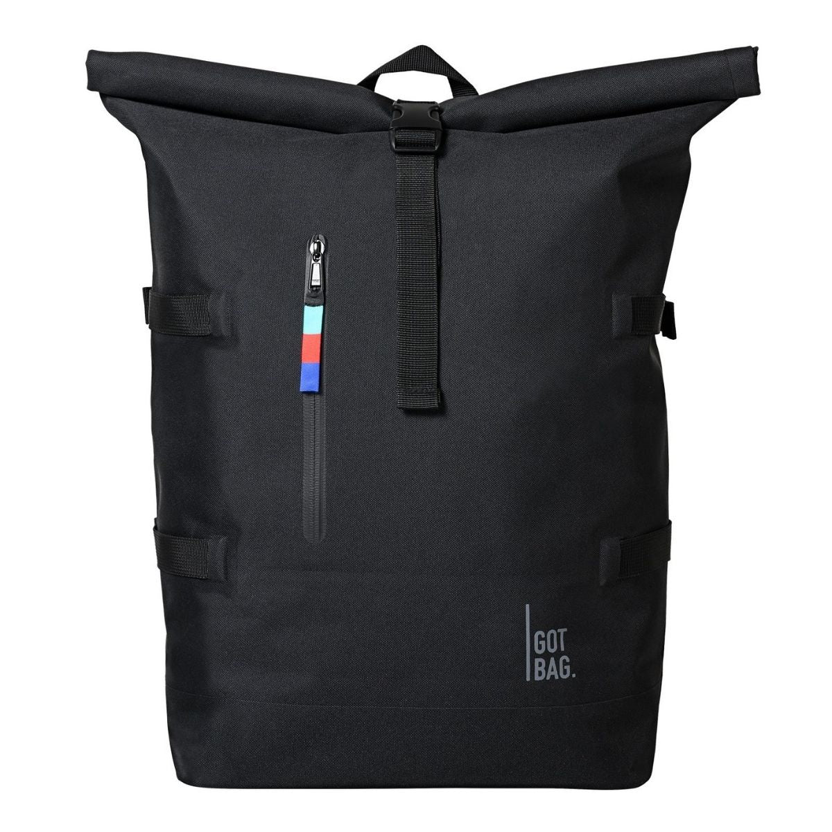 GOT Bag - ROLLTOP aus Meeresplastik Black - Nahmoo