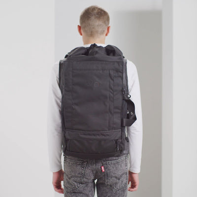 Blok Large Rooted Black - Rucksack