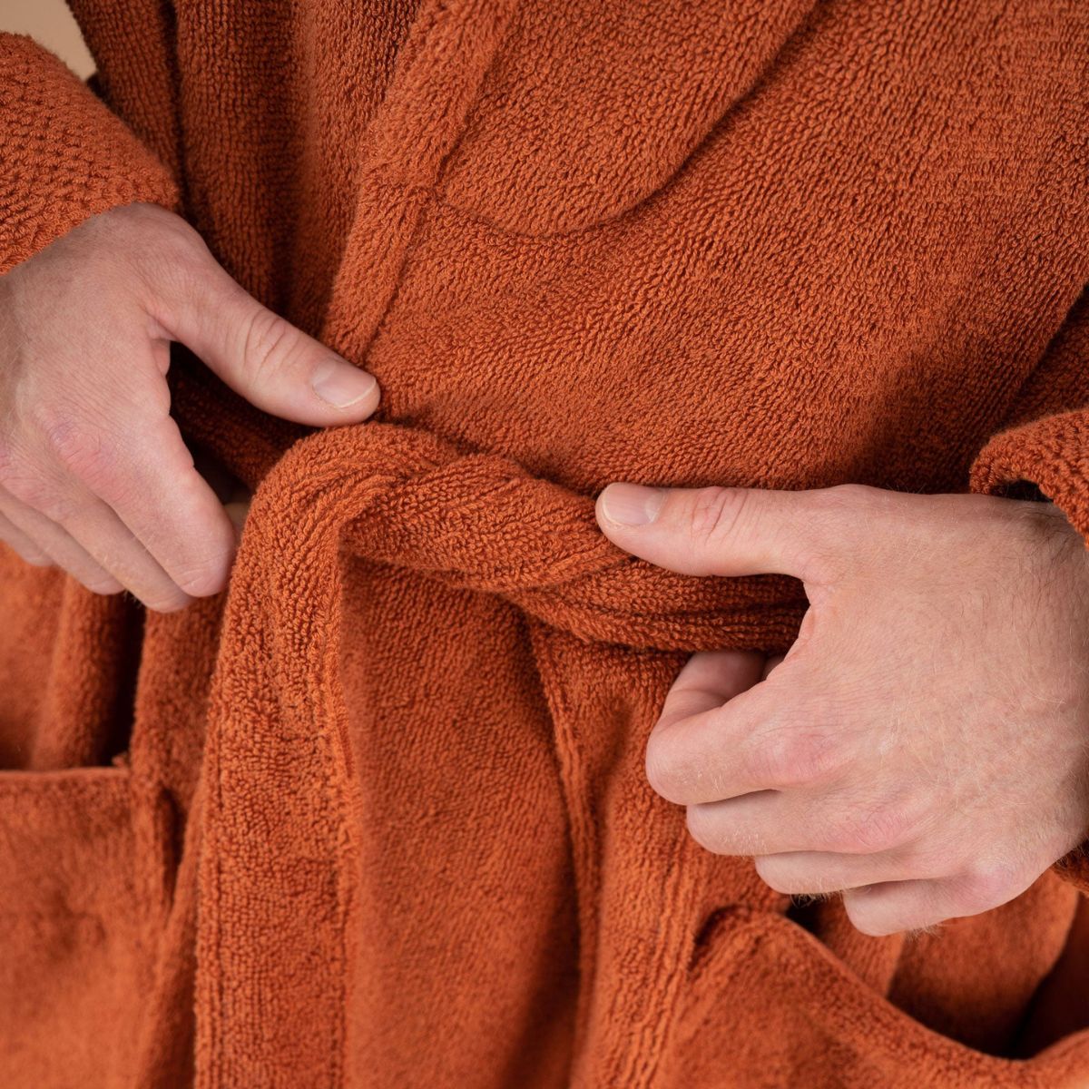 The Bathrobe Terra Cotta - Bademantel Unisex