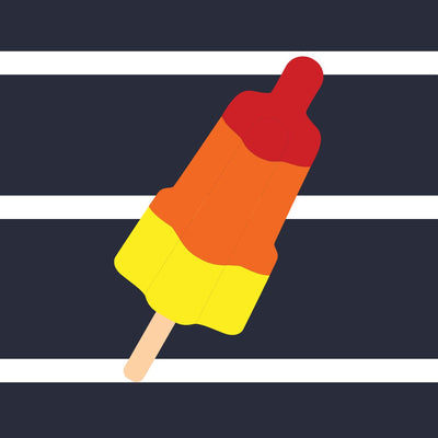 Striped Rocket - Socken