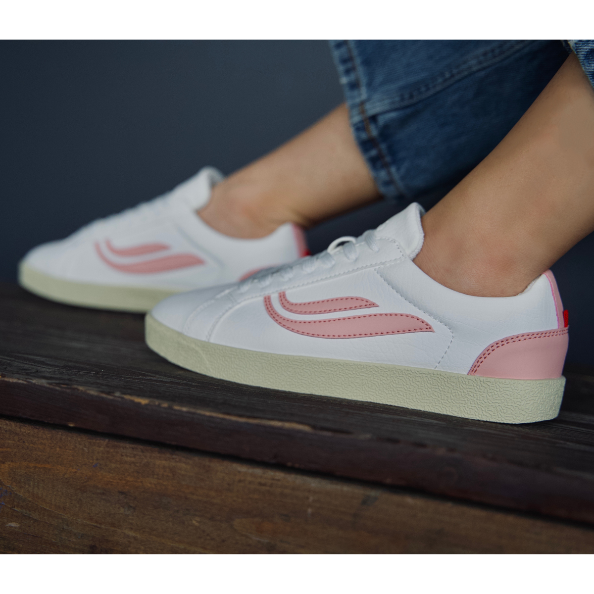 Genesis - G-Hela Cactus Damensneaker white/Pastel Rose - Nahmoo