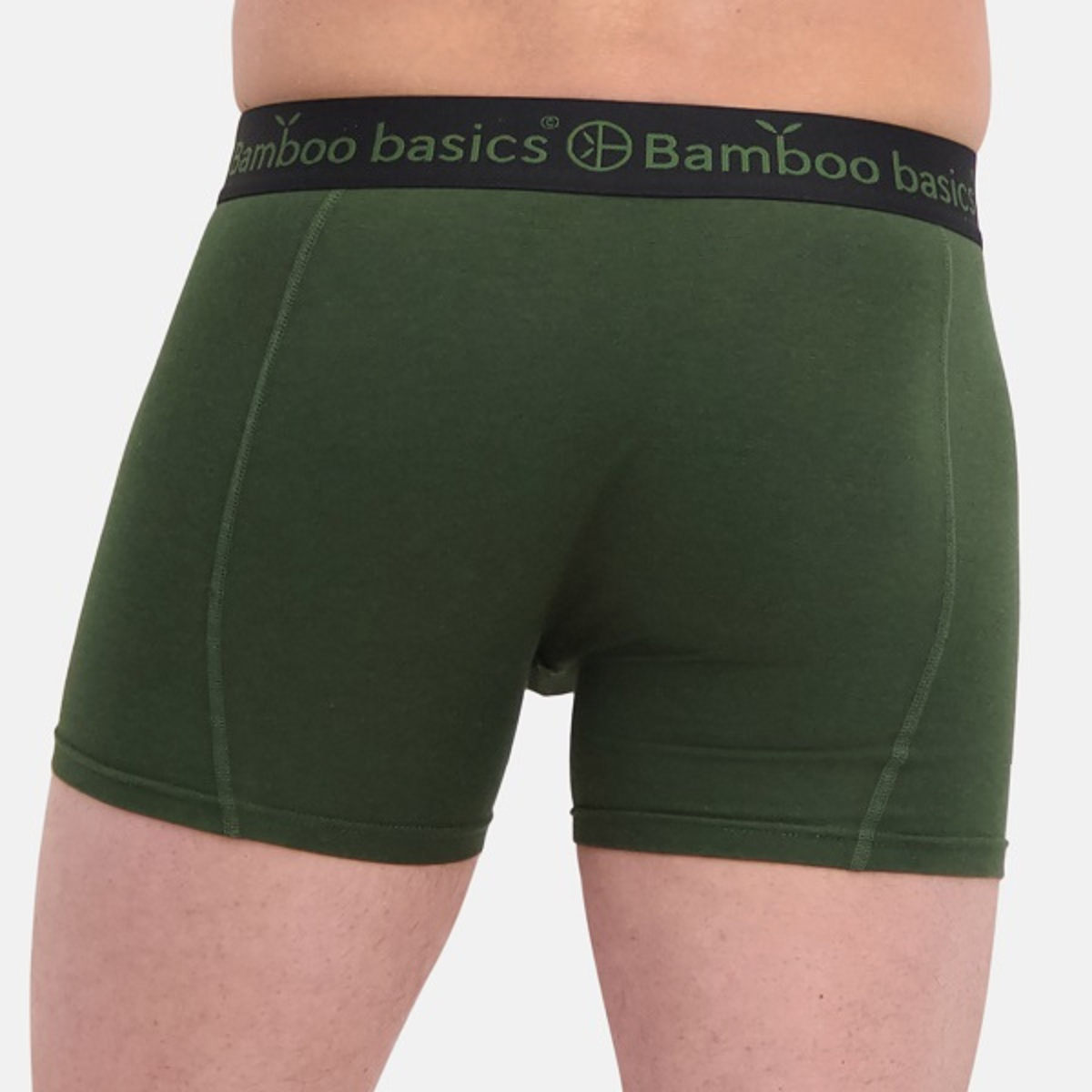 Bamboo Basics - Boxershorts Rico (3-Pack) Army green - Nahmoo