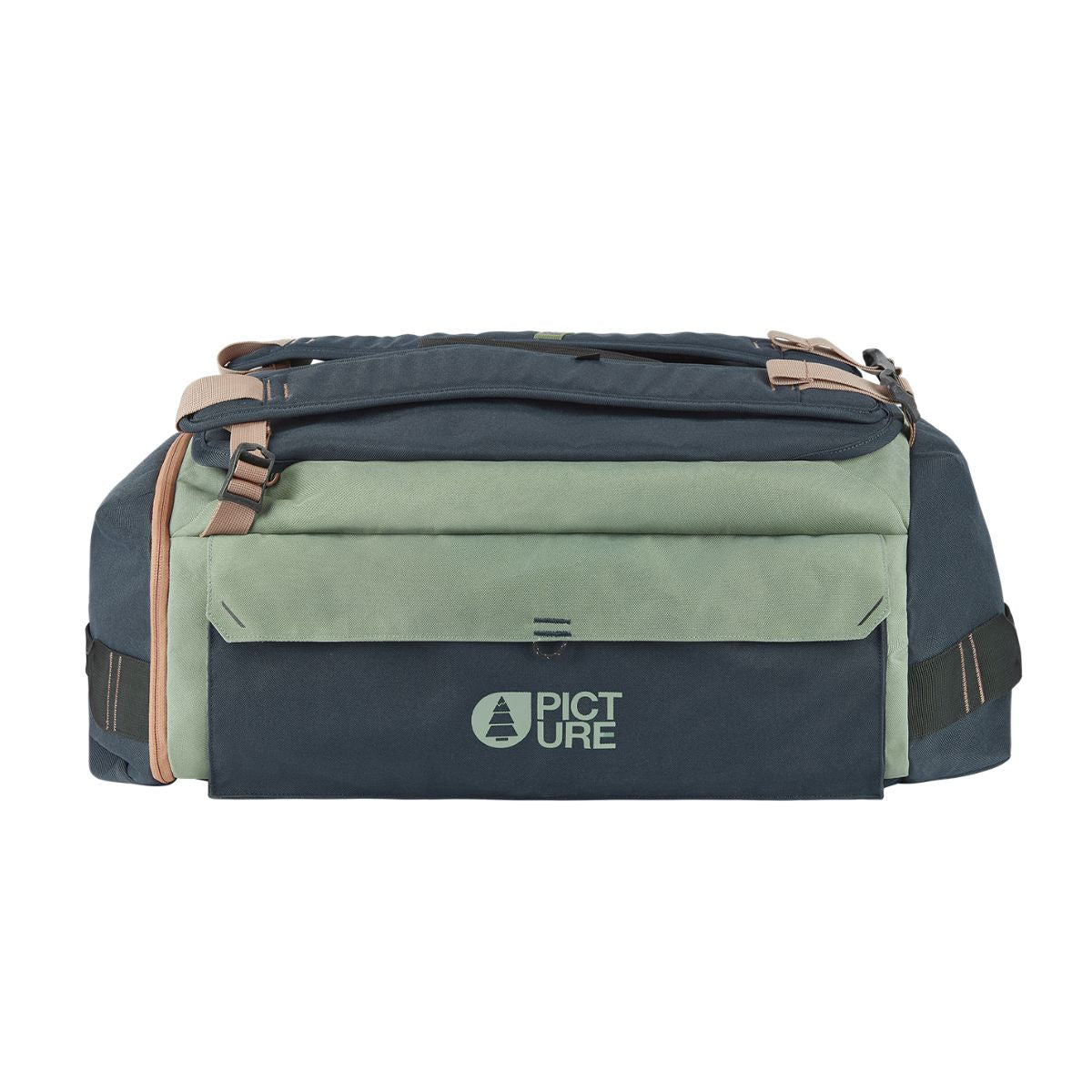 Weekend Warrior Duffelbag Green Spray Dark Blue - Reisetasche