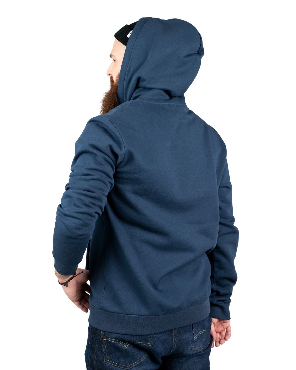 Nikin - Treehoodie Zip navy - Nahmoo