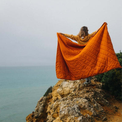 Unfold - Outdoor-Kuscheldecke Rost - Nahmoo