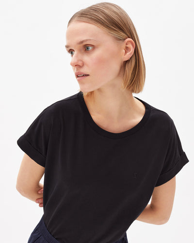 Armed Angels - T-Shirt Idaa Black - Nahmoo