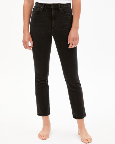 Armed Angels - Lejaa High Waist Jeans Breezy Black - Nahmoo