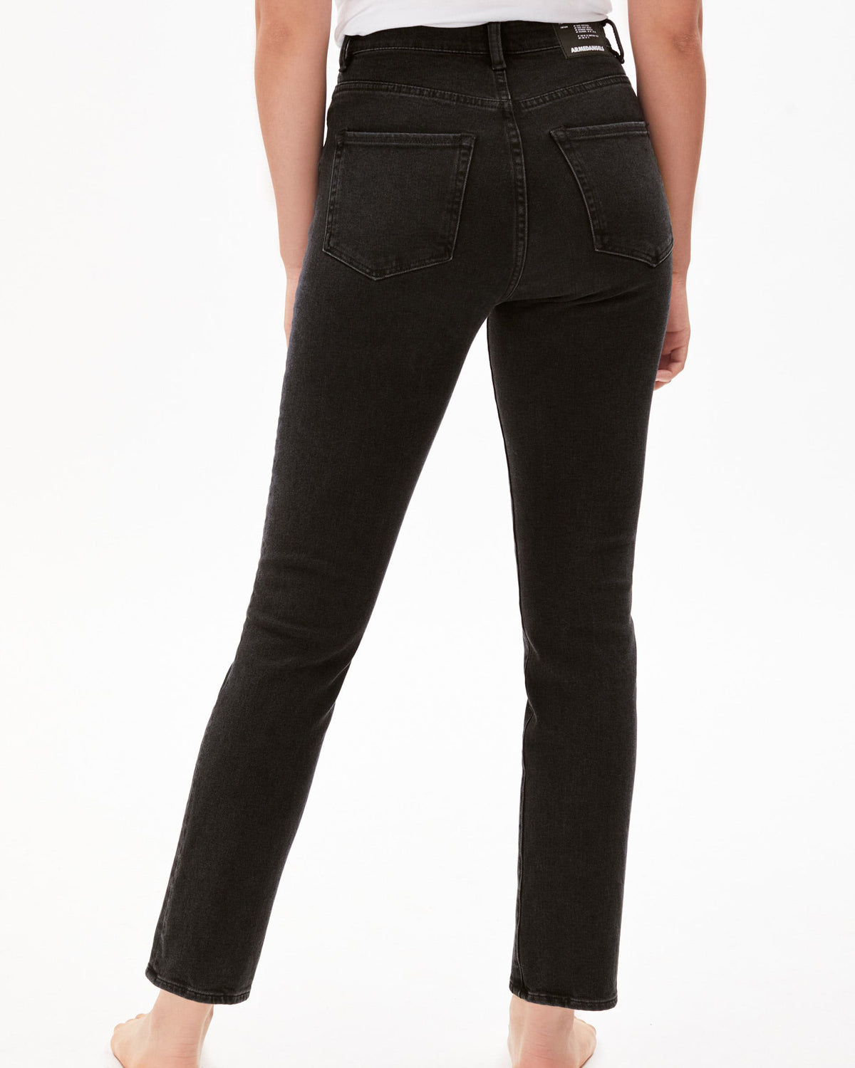 Armed Angels - Lejaa High Waist Jeans Breezy Black - Nahmoo