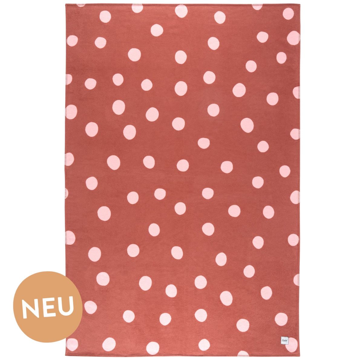 Kushel Decke Polka Love - Kuscheldecke