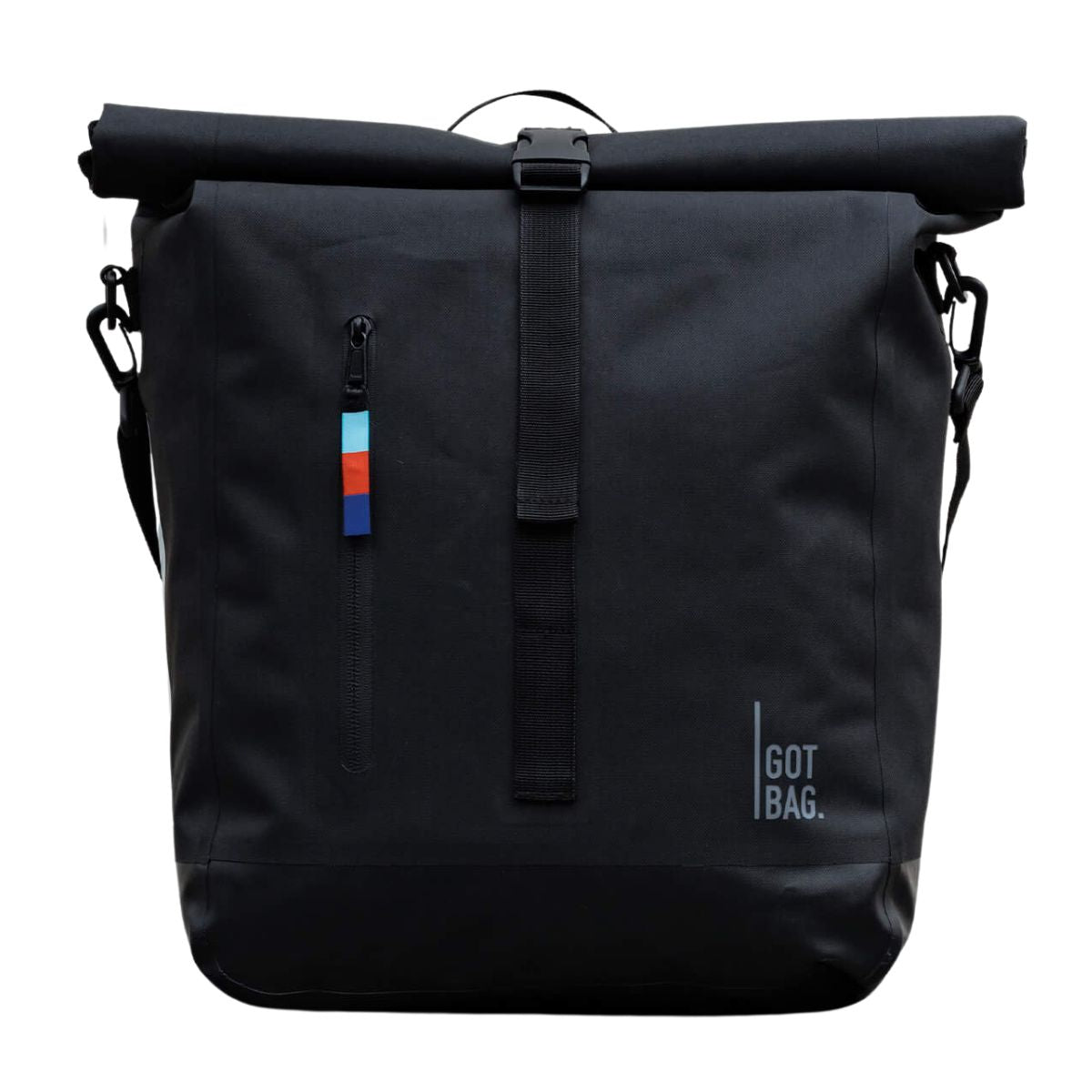 Bike Bag aus Meeresplastik Black - Fahrradtasche