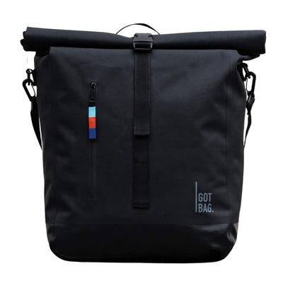 Bike Bag aus Meeresplastik Black - Fahrradtasche
