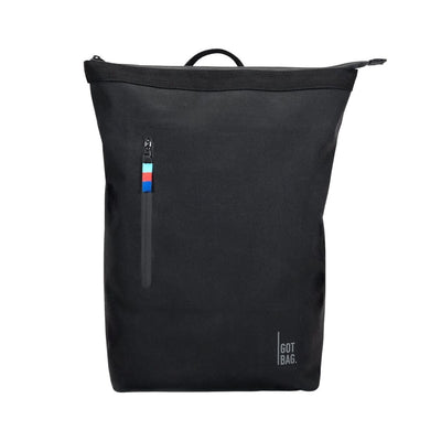 GOT Bag - NoRolltop aus Meeresplastik Black - Nahmoo