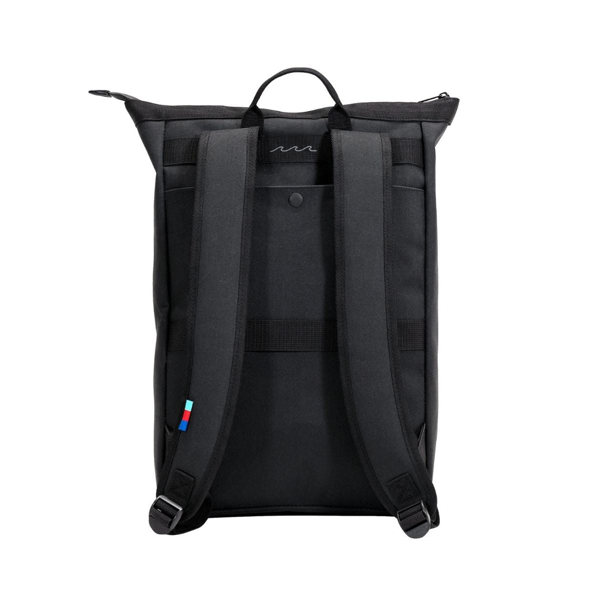 GOT Bag - NoRolltop aus Meeresplastik Black - Nahmoo