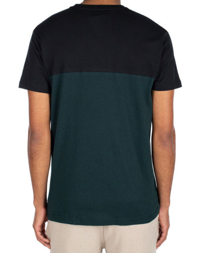 Block Pocket Tee Jungle Green - T-Shirt Herren