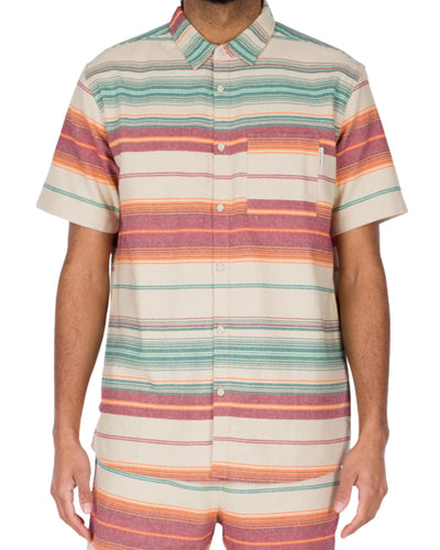 Santo SSL Shirt Beige - Kurzarmhemd Herren