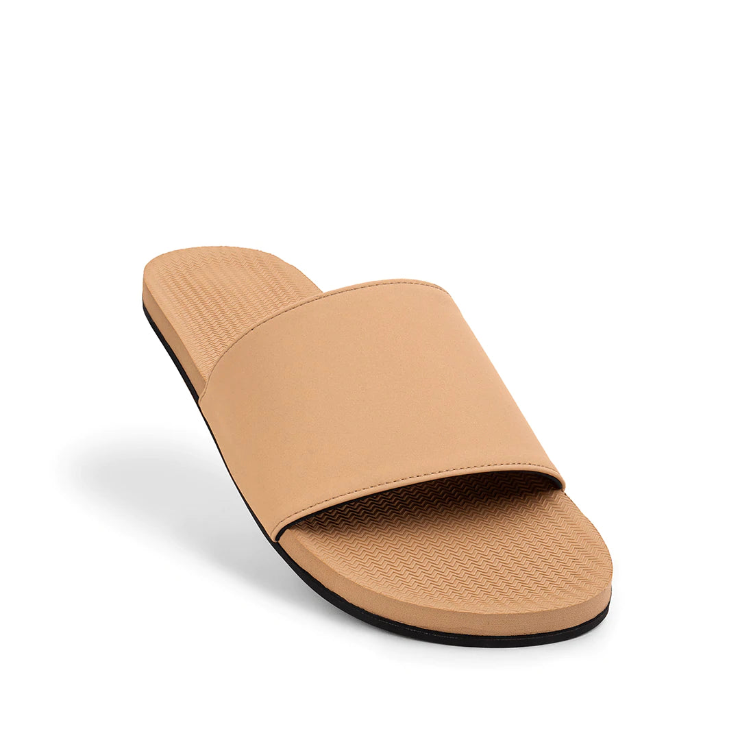 Indosole - ESSNTLS Vegan Slide Men Soil - Nahmoo