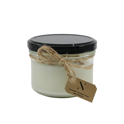 Handmade Duftkerze Medium Vanille/Caramel - Kerze
