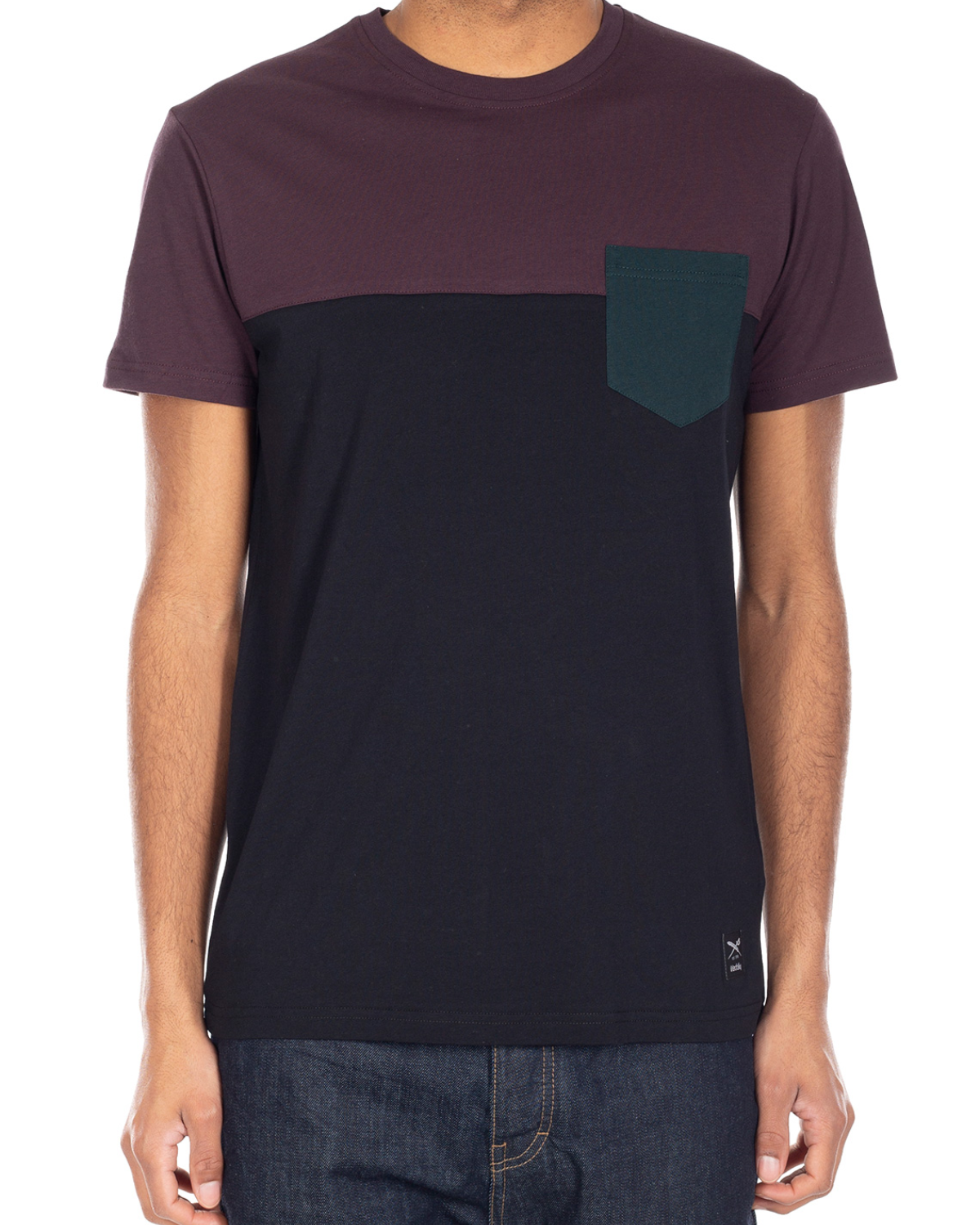 Iriedaily - Block Pocket Tee 2 Nightforest - Nahmoo