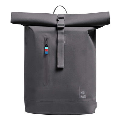 ROLLTOP lite aus Meeresplastik Shark - Rucksack