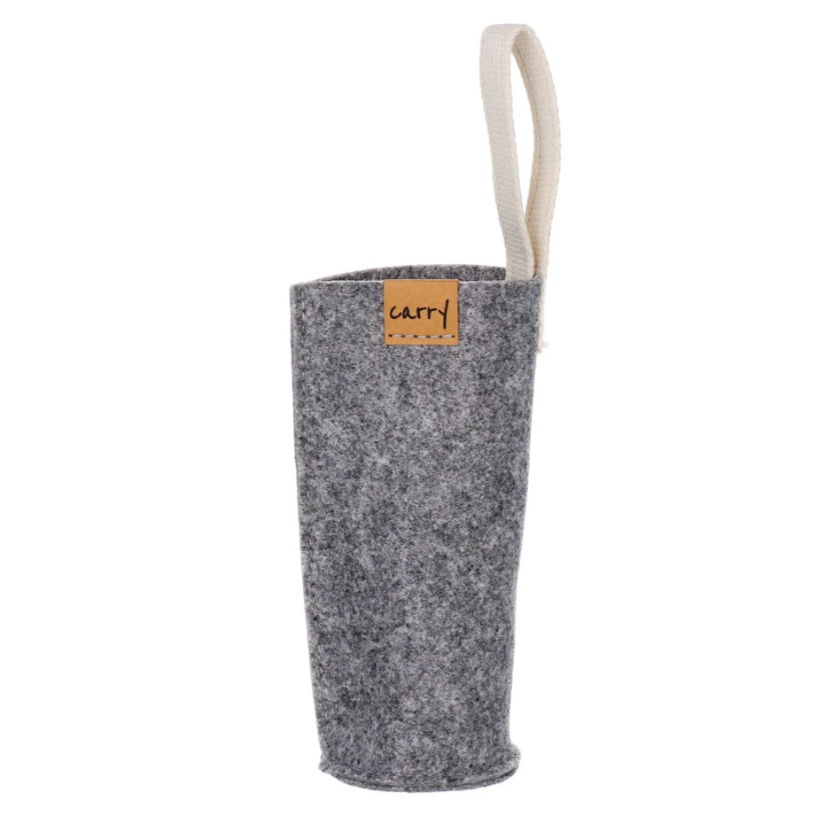 Carry - Bottle Sleeve 0,7 L Grau - Nahmoo