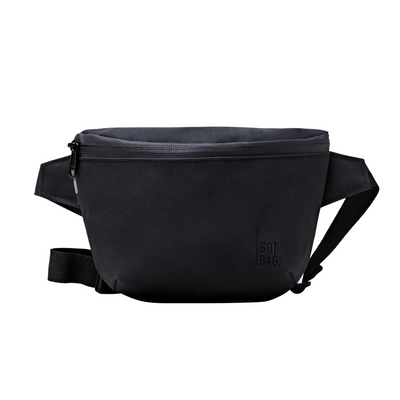 GOT Bag - Hip Bag aus Meeresplastik Monochrome Edition Black - Nahmoo