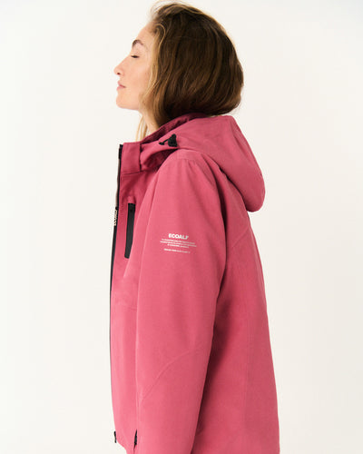 Ecoalf - Katalf Jacket Woman Claret Pink - Nahmoo