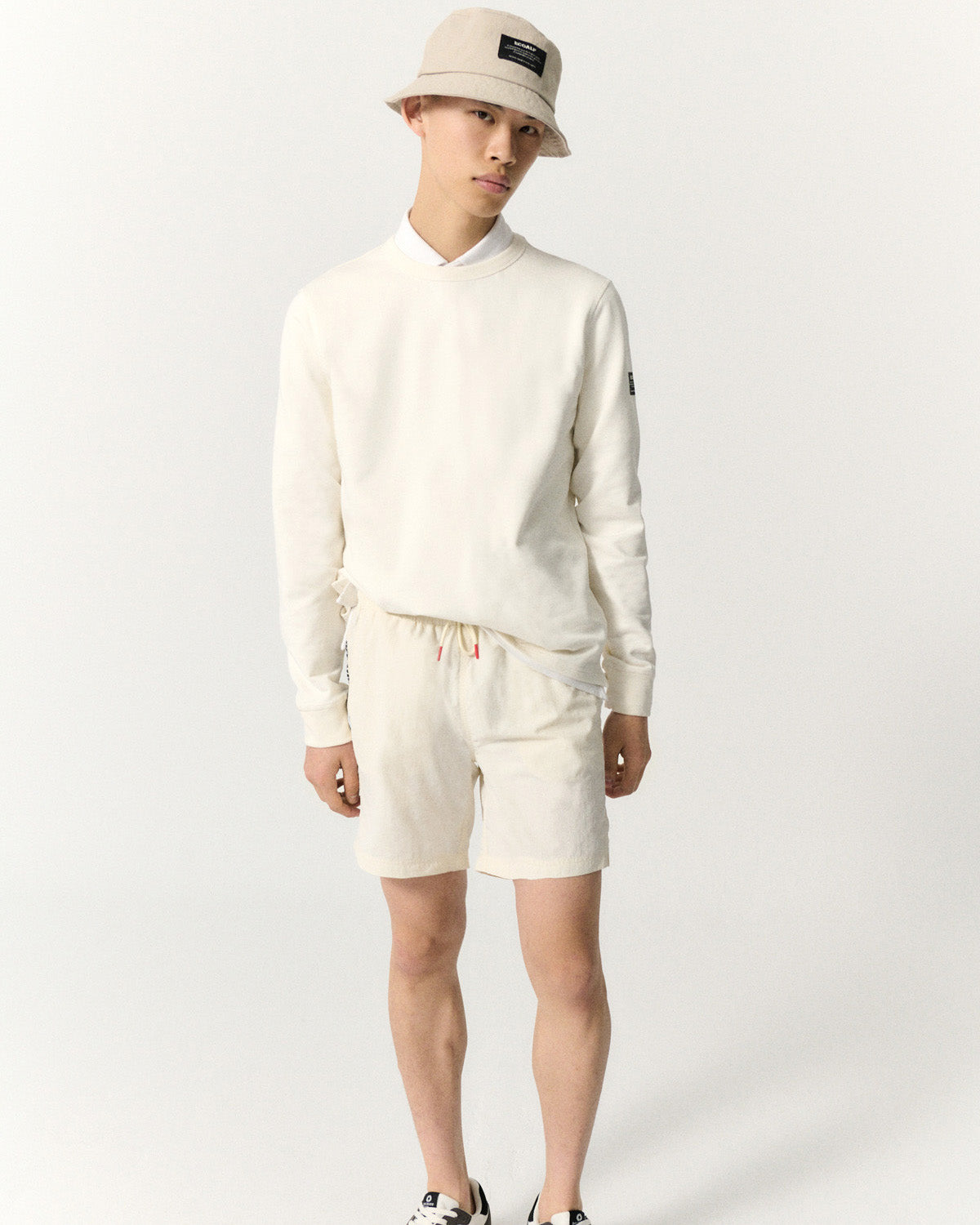 Ecoalf - Taberalf Sweasthirt Man Off White - Nahmoo