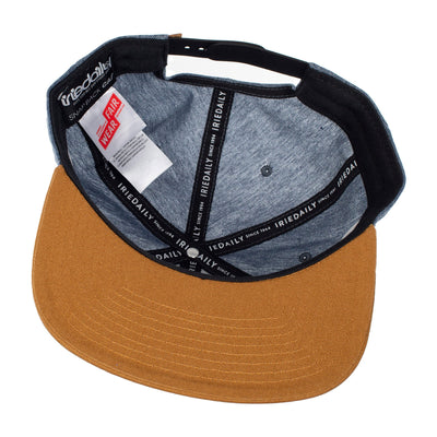 Iriedaily - Flaxpray Snapback Jeansblue - Nahmoo