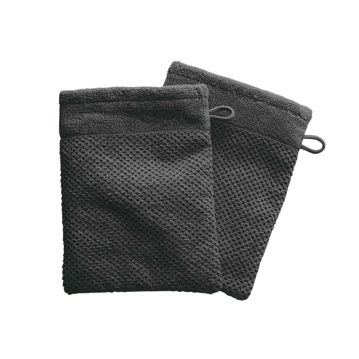 The Wash Glove Set Slate Grey - Waschlappen Set
