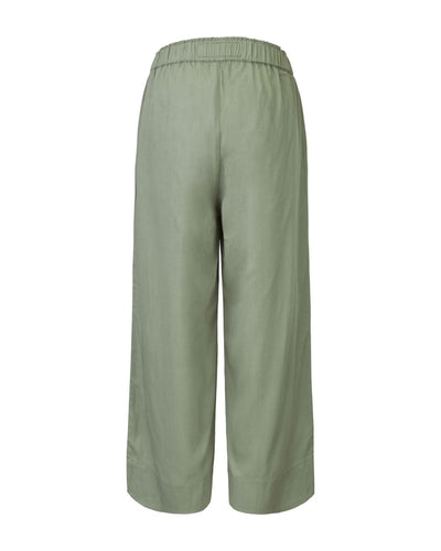 Tylita Pants Green Spray - Stoffhose Damen