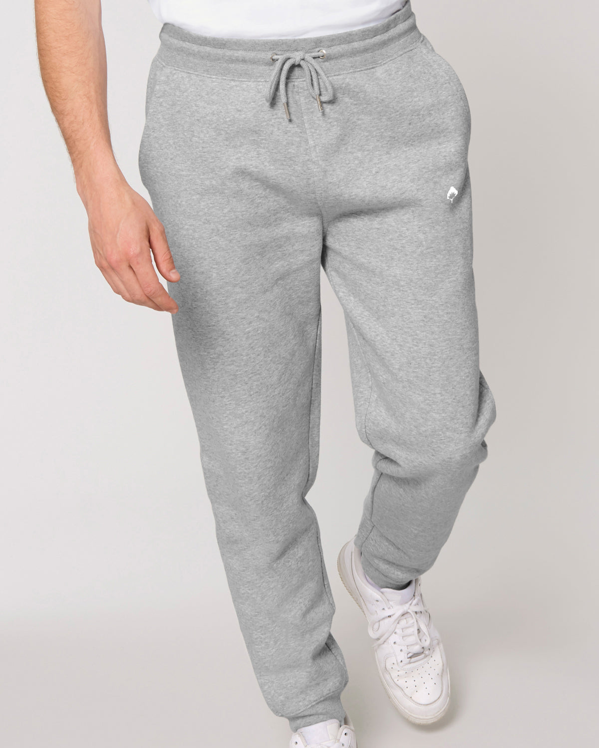 G-point - Basic Joggers Heather Grey - Nahmoo