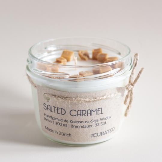The Curated - Salted Caramel Duftkerze - Nahmoo