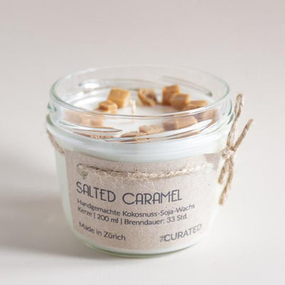 The Curated - Salted Caramel Duftkerze - Nahmoo