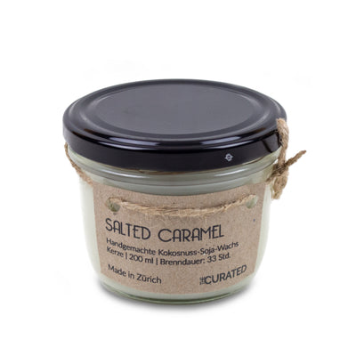 The Curated - Salted Caramel Duftkerze - Nahmoo