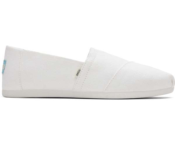 TOMS - Classic ALPARGATA recycot white - Nahmoo