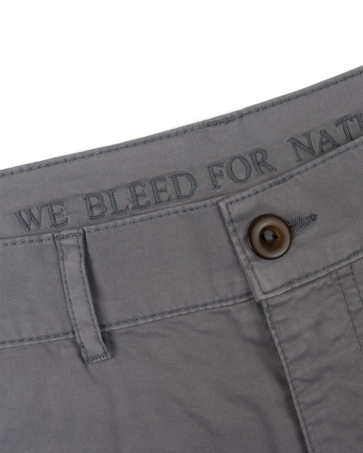 Bleed - Ecomicro-Chino Shorts Grey - Nahmoo