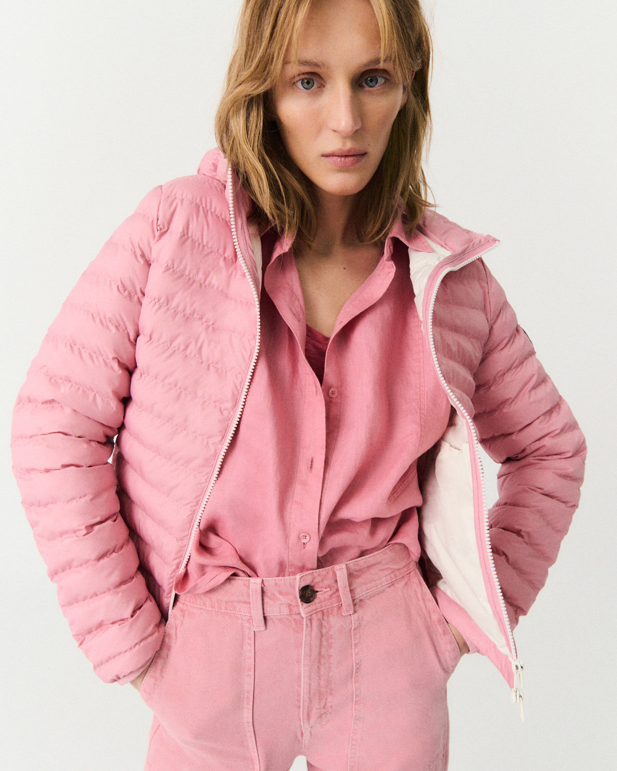 Ecoalf - Atlanticalf Jacket Woman Pink - Nahmoo